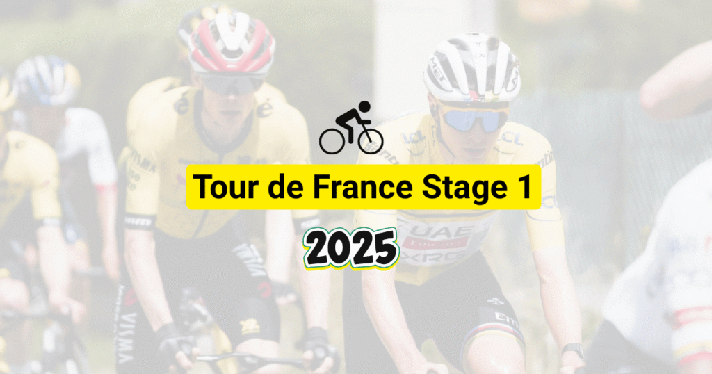 Tour de France 2025 Stage 1